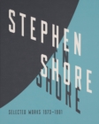 Image for Stephen Shore: Selected Works, 1973-1981 (signed edition)