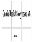 Image for Comic Book / Storyboard v1 : 50 Pages 8.5&quot; X 11&quot;