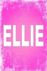 Image for Ellie : 100 Pages 6 X 9 Personalized Name on Journal Notebook