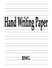 Image for Hand Writing Paper : 50 Pages 8.5&quot; X 11&quot;
