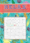Image for Relax Coloring Book &amp; Word Search