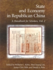 Image for State and economy in Republican China: a handbook for scholars