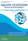 Image for Aquatic Ecosystem Health &amp; Management 25, no. 1