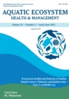 Image for Aquatic Ecosystem Health &amp; Management 25, no. 2