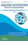 Image for Aquatic Ecosystem Health &amp; Management 25, no. 3