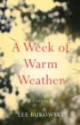 Image for A week of warm weather  : a novel