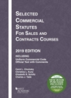 Image for Selected Commercial Statutes for Sales and Contracts Courses, 2019 Edition