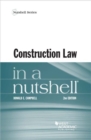 Image for Construction Law in a Nutshell