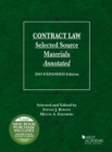 Image for Contract Law, Selected Source Materials Annotated, 2019 Expanded Edition