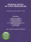Image for Federal Rules of Civil Procedure, Educational Edition, 2019-2020