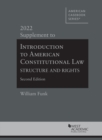 Image for Introduction to American constitutional law  : structure and rights: 2022 supplement