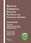 Image for Selected Commercial Statutes for Sales and Contracts Courses, 2020 Edition
