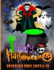 Image for Happy Halloween Coloring Book Ages 4-10