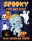 Image for Spooky Cut and Glue : Halloween Activity Book for Kids, Cut-and-Paste Activities to Build Hand-Eye Coordination and Fine Motor Skills