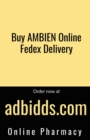 Image for Buy AMBIEN Online Fedex Delivery - Order now at adbidds.com