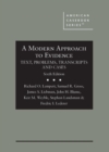 Image for A Modern Approach to Evidence