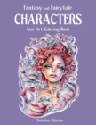 Image for Fantasy and Fairytale CHARACTERS Line Art Coloring Book