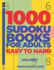 Image for 1000 Sudoku Books For Adults Easy To Hard - Volume 1