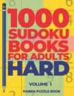 Image for 1000 Sudoku Books For Adults Hard - Volume 1 : Brain Games for Adults - Logic Games For Adults