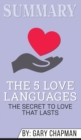Image for Summary of The 5 Love Languages : The Secret to Love that Lasts by Gary Chapman