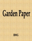 Image for Garden Paper : 50 Pages 8.5&quot; X 11&quot;