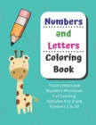 Image for Numbers and Letters Coloring Book