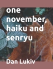 Image for one november, haiku and senryu