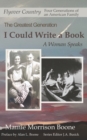 Image for I Could Write a Book : A Woman Speaks