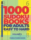 Image for 1000 Sudoku Books For Adults Easy To Hard - Volume 3