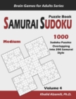 Image for Samurai Sudoku Puzzle Book : 1000 Medium Sudoku Puzzles Overlapping into 200 Samurai Style