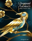 Image for Steampunk Animals Coloring Book for Adults