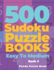 Image for 500 Sudoku Puzzle Books Easy To Medium - Book 3