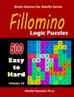 Image for Fillomino : Logic Puzzles: 500 Easy to Hard: Keep Your Brain Young