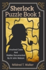 Image for Sherlock Puzzle Book (Volume 1) : Unsolved Cases And Riddles Documented By Dr John Watson