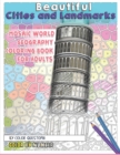 Image for Beautiful Cities and Landmarks Color By Number - Mosaic World Geography Coloring Book for Adults