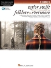 Image for Taylor Swift - Selections from Folklore &amp; Evermore : Horn Play-Along Book with Online Audio
