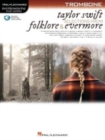 Image for Taylor Swift - Selections from Folklore &amp; Evermore : Trombone Play-Along Book with Online Audio