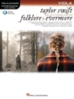 Image for Taylor Swift - Selections from Folklore &amp; Evermore : Viola Play-Along Book with Online Audio