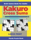 Image for Brain Games Book For Adults - Kakuro Cross Sums - Large Print