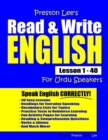 Image for Preston Lee&#39;s Read &amp; Write English Lesson 1 - 40 For Urdu Speakers