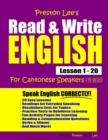 Image for Preston Lee&#39;s Read &amp; Write English Lesson 1 - 20 For Cantonese Speakers