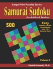 Image for Samurai Sudoku for adults &amp; Seniors : 500 Easy Sudoku Puzzles Overlapping into 100 Samurai Style