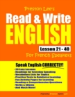 Image for Preston Lee&#39;s Read &amp; Write English Lesson 21 - 40 For French Speakers