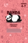 Image for Hello Panda Primary Composition 4-7 Notebook, 102 Sheets, 6 x 9 Inch Pink Cover
