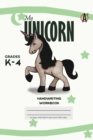 Image for My Unicorn Primary Handwriting k-4 Workbook, 51 Sheets, 6 x 9 Inch, White Cover