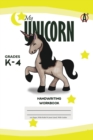 Image for My Unicorn Primary Handwriting k-4 Workbook, 51 Sheets, 6 x 9 Inch, Yellow Cover