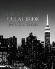 Image for New Years Eve NYC themed Guest blank Book Hello 2020 : New Years Eve New York City Guest Book Hello 2020 designer edition