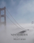 Image for New Years Eve San Francisco golden gate bridge hello 2020 blank Guest Book