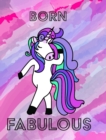 Image for Unicorn Notebook - Born Fabulous