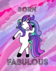 Image for Unicorn Notebook - Born Fabulous